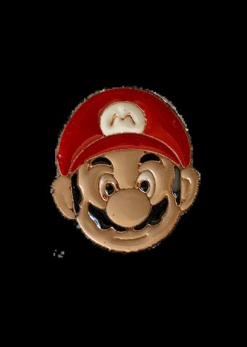 Mario Face Enamel Pin / Badge