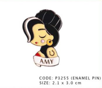 Amy Winehouse Enamel Pin / Badge