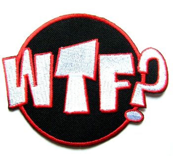WTF Embroidered Patch