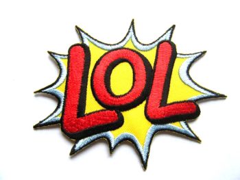 LOL Embroidered Patch