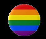 Rainbow Pride Flag Pin Badge / Button - LGBTQ Pride
