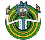 Rick and Morty - Rick Enamel Pin / Badge