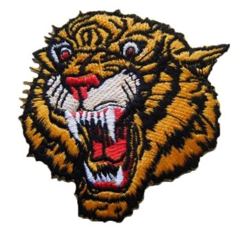 Tiger Embroidered Patch