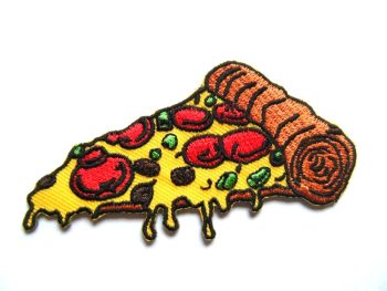 Pizza Slice Embroidered Patch #2