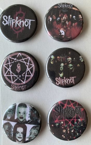 Slipknot Badge Button Set #2 - 5 badges!