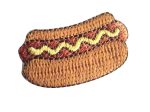 Hot Dog Mini Embroidered Patch