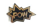 Pow! Embroidered Patch
