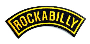 Rockabilly' Embroidered Patch