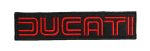 Ducati Embroidered Patch - Black