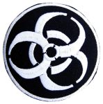 Biohazard Embroidered Patch