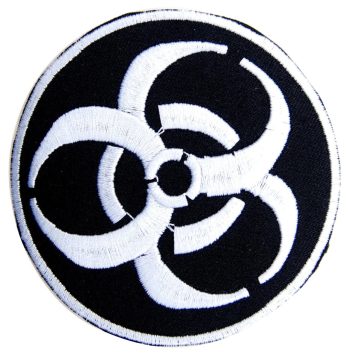 Biohazard Embroidered Patch