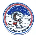 Snoopy Astronaut Embroidered Patch