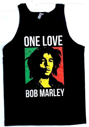 Bob Marley 'One Love' Singlet / Tank Top - Small to XXL