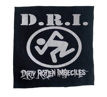 DRI Dirty Rotten Imbeciles Cloth Punk Patch