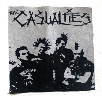 The Casualties Cloth Punk Patch