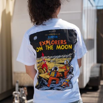 Tintin Shirt - Explorers on the Moon - Available in S, M, L, XL, XXL