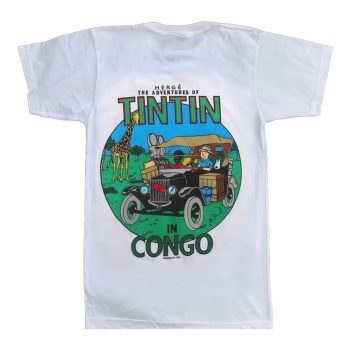 Tintin Shirt - Tintin in the Congo - Available in Small to XL