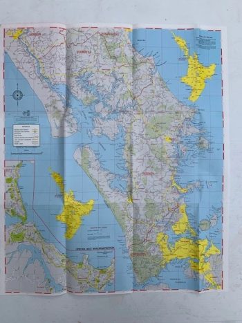 Vintage Map of Northland South - m95