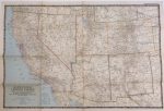 Vintage Map of The Southwestern USA - National Geographic - m176