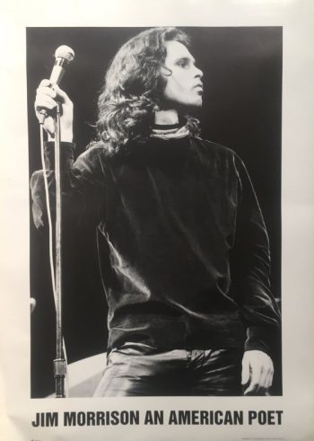 Jim Morrison Vintage Poster - American Poet - p103