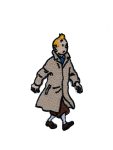 Tintin Embroidered Patch