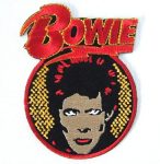 David Bowie Embroidered Patch #3