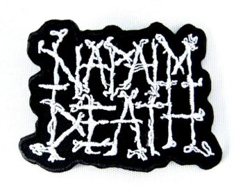 Napalm Death Embroidered Patch