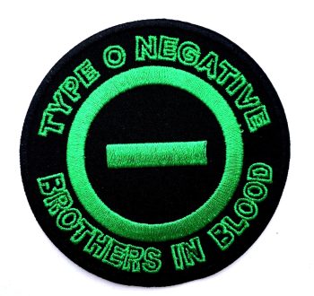 Type O Negative Embroidered Patch