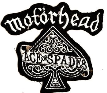 Motorhead Embroidered Patch - Ace of Spades