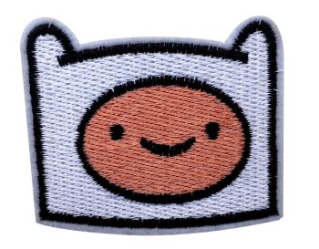 Finn from Adventure Time Embroidered Patch