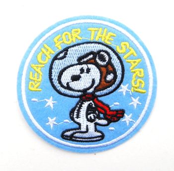Snoopy Embroidered Patch - Reach for the Stars