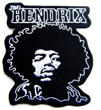 Jimi Hendrix Embroidered Patch