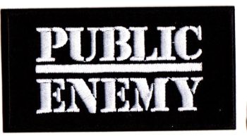 Public Enemy Embroidered Patch