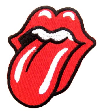 Rolling Stones Embroidered Patch
