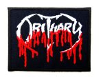 Obituary Embroidered Patch