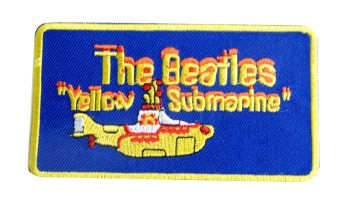 The Beatles Embroidered Patch - Yellow Submarine