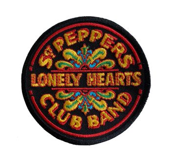 The Beatles Embroidered Patch - Sgt Peppers Lonely Hearts Club Band