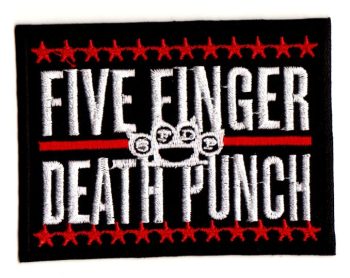 Five Finger Death Punch Embroidered Patch #3