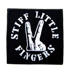 Stiff Little Fingers Embroidered Patch