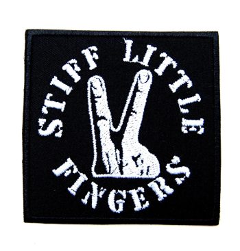 Stiff Little Fingers Embroidered Patch