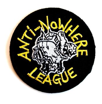 Anti Nowhere League Embroidered Patch