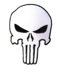 Punisher Embroidered Patch