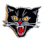 Screeching Cat Embroidered Patch