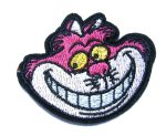 Cheshire Cat Embroidered Patch