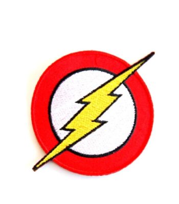 The Flash Embroidered Patch