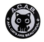 ACAB - All Cats Are Beautiful - Embroidered Patch