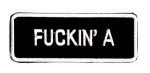 F-ckin A Biker Embroidered Patch