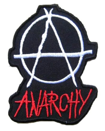 Anarchy Embroidered Patch