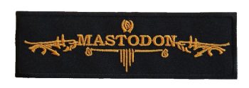 Mastodon Embroidered Patch