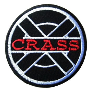 Crass Embroidered Patch